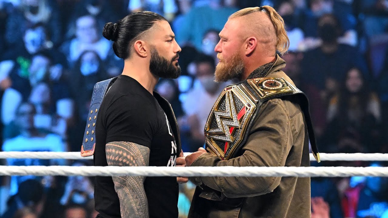 Brock Lesnar vs. Roman Reigns – Road to WrestleMania 38: WWE Playlist