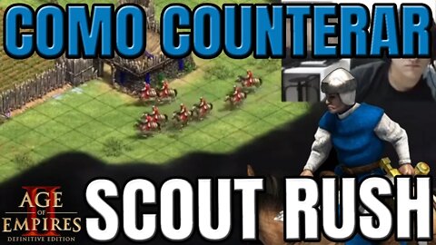 Como Counterar SCOUT RUSH no Age of Empires 2