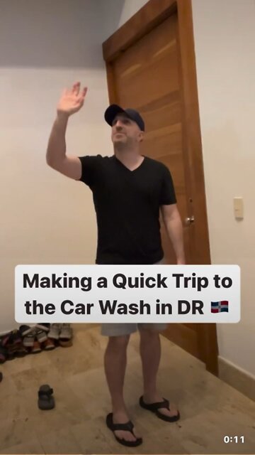 Car washes in Dominican Republic 🇩🇴 🍹