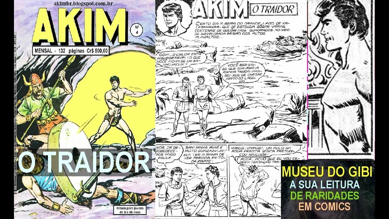 AKIM EM O TRAIDOR-EM PORTUGUES-#museudogibi #quadrinhos #comics #manga