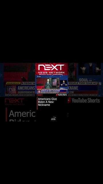 Americans Give Biden A New Nickname #shorts