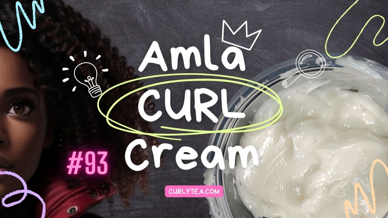 Amla Curl Cream | DIY gel cream to enhance 4a/b/c curls