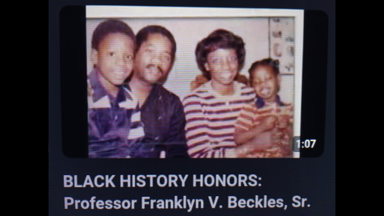 DR. FRANKLYN BECKLES, SR., FOUGHT FOR CHILDREN'S RIGHTS IN AIKEN, SC., HE'S A REAL CIVIL RIGHTS HERO