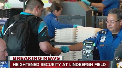 Heightened Security at Lindbergh Field