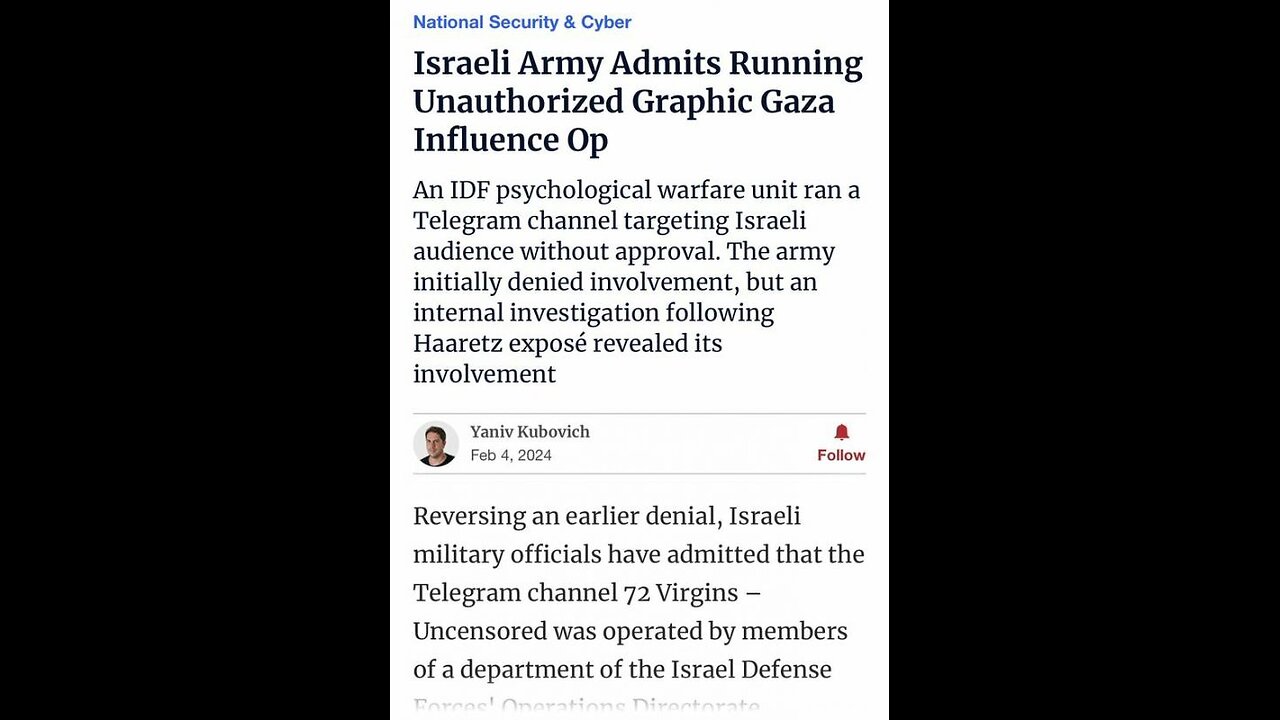 REVEALED: NYT Writer Outed As israel IDF PROPAGANDIST 2-27-24 Breaking Points