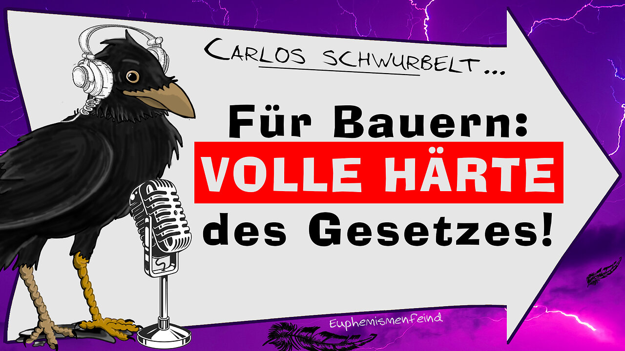 Unfassbar: Prügel für die Bauern, Kuscheljustiz für #Klimakleber!