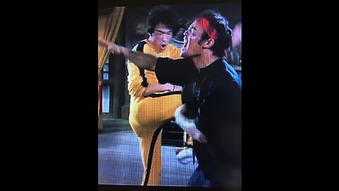 Cross kick Studio Films Bruce Lee Game of Death