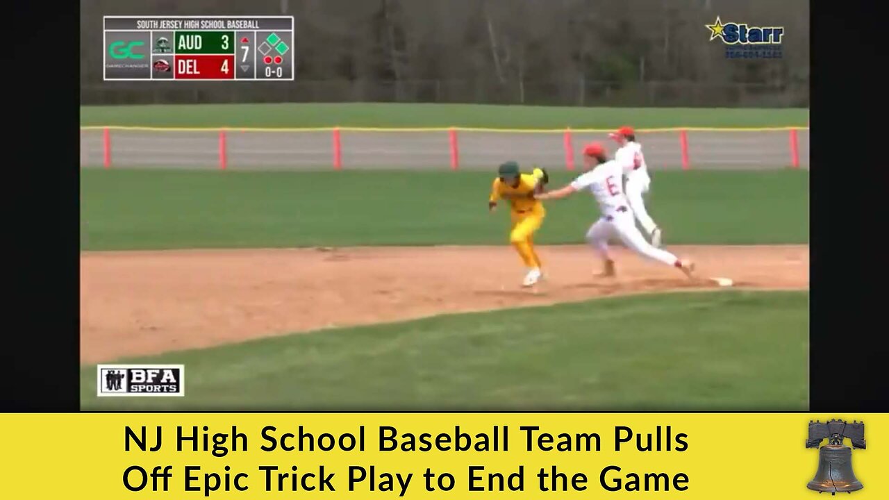 NJ High School Baseball Team Pulls Off Epic Trick Play to End the Game