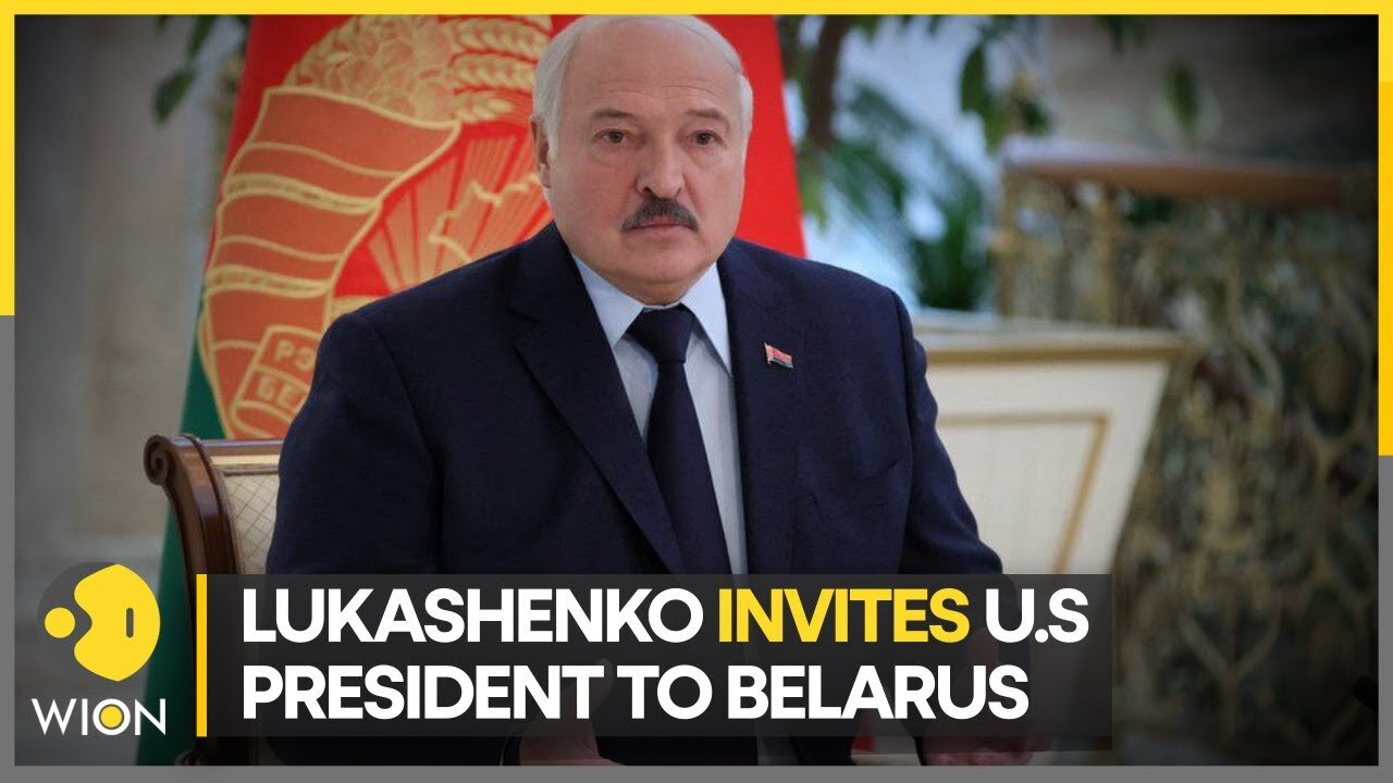 Belarus' Lukashenko Invites Joe Biden To Minsk To 'end War' ahead of meeting with Putin | WION