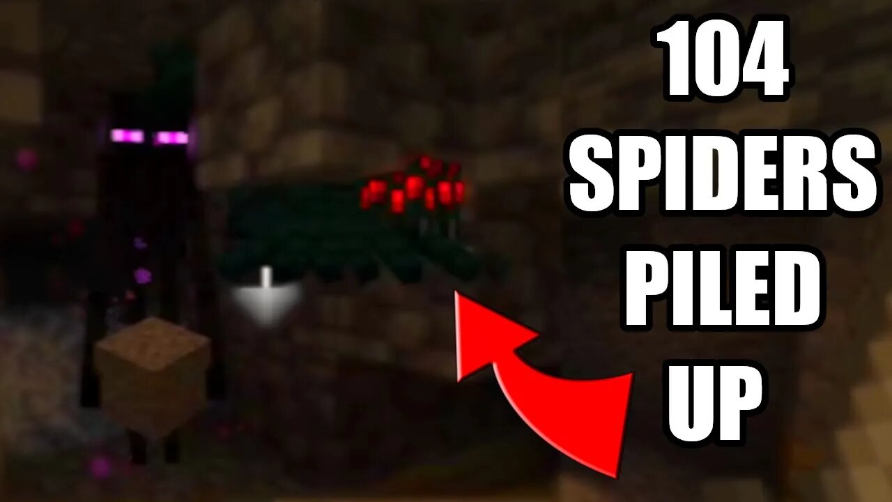 CAVE SPIDER SPAWNER WASN'T FUN