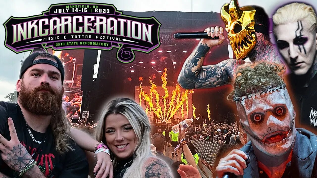 Music, Food, Drinks...and a HAUNTED PRISON?? | Inkcarceration 2023 (4K)