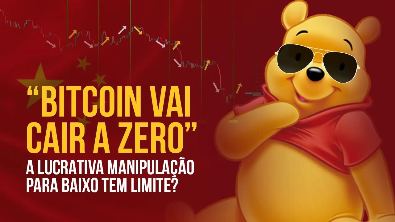 "BITCOIN vai cair a ZERO" ⚠️ China alerta investidores