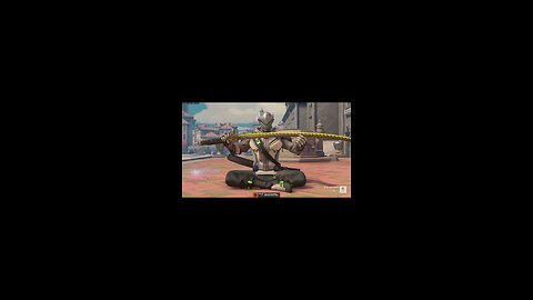 Genji Ult combo with Reinhardt. POTG on Overwatch