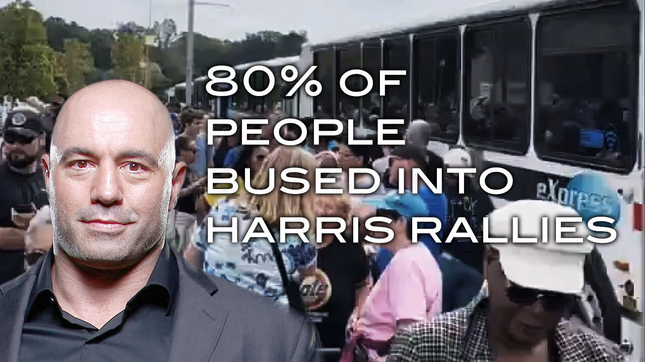 80% of People Bused Into Harris Rallies