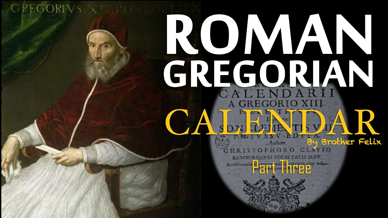 Roman Gregorian Calendar 3 by Bro Felix