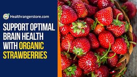 Support optimal brain health with Organic Strawberries