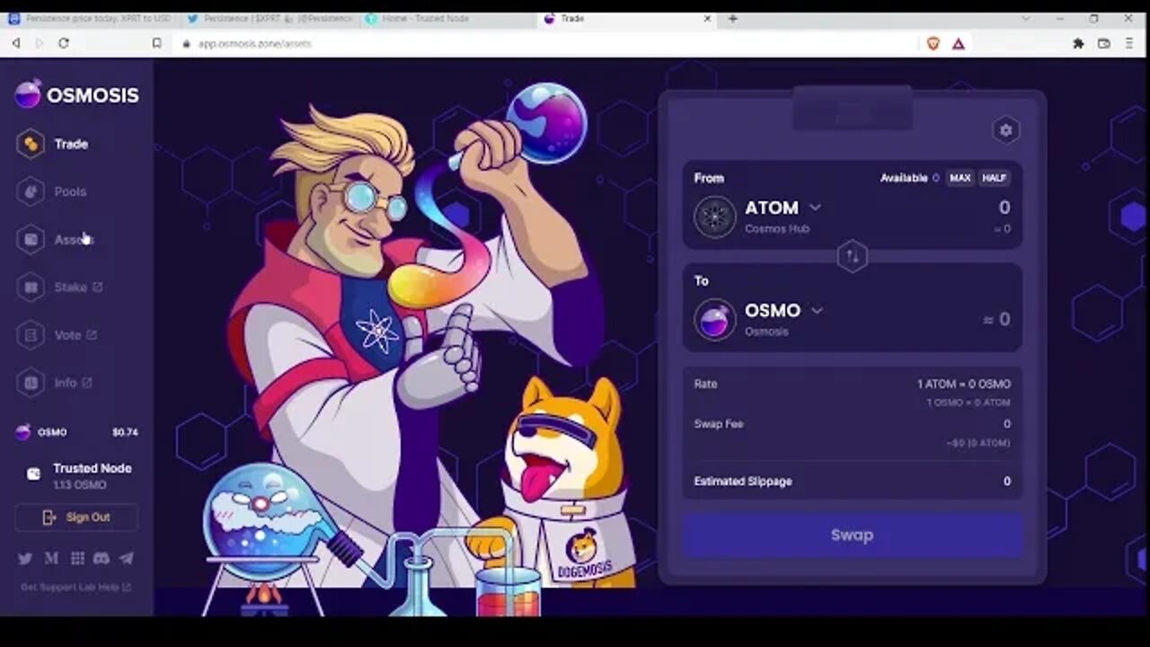 Persistence & Staking with Trustednode