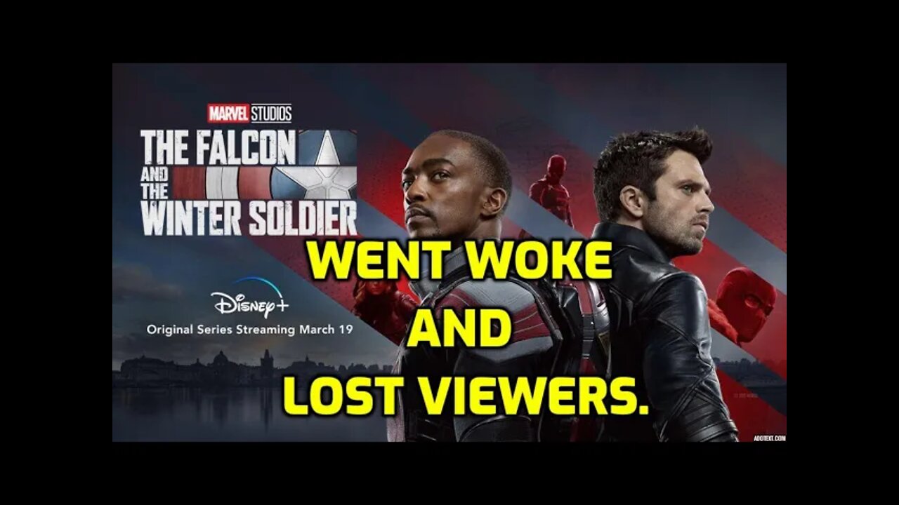 THE FALCON AND THE WINTER SOLDIER GOES WOKE - PEOPLE TUNE OUT IN THEIR THOUSANDS - NINJA KNIGHT