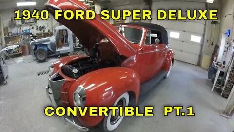 INTRODUCING THE 1940 FORD DELUXE CONVERTIBLE