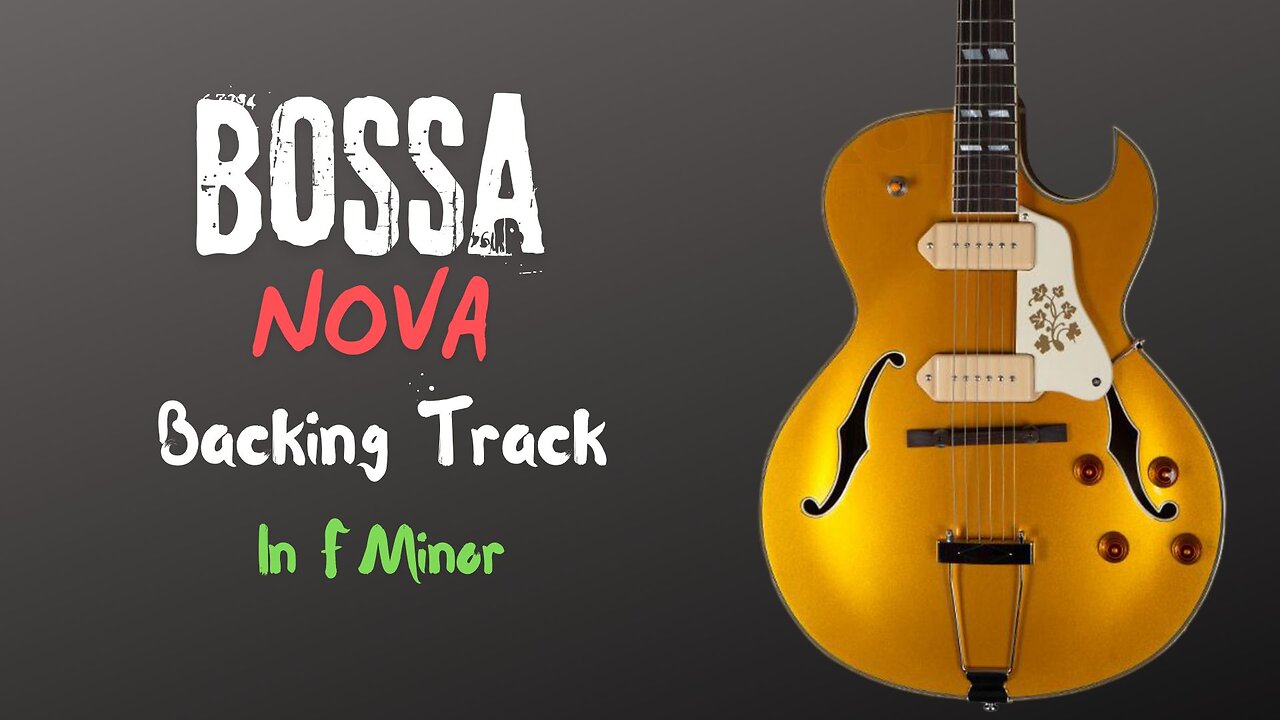 Master Bossa Nova Guitar With This F Minor Backing Track