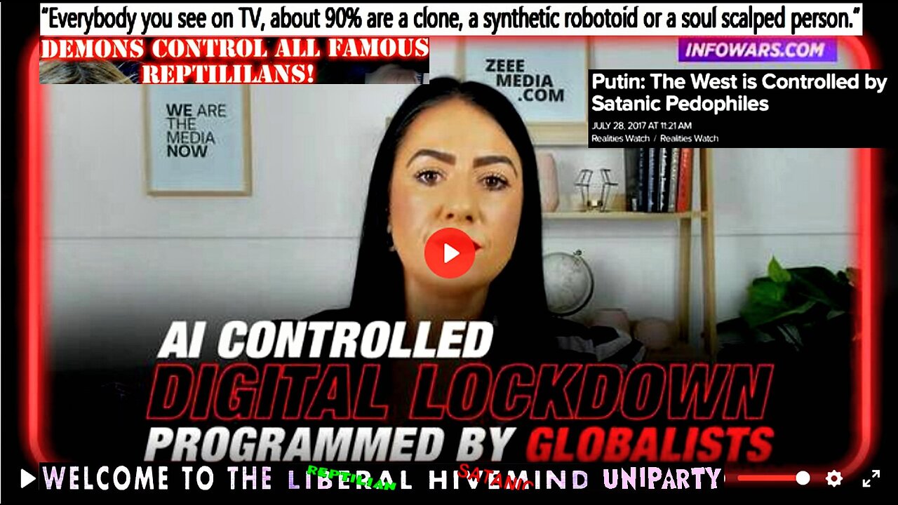 Maria Zeee Exposes The Dangers of AI Controlled Digital Lockdown Programmed by Globalists