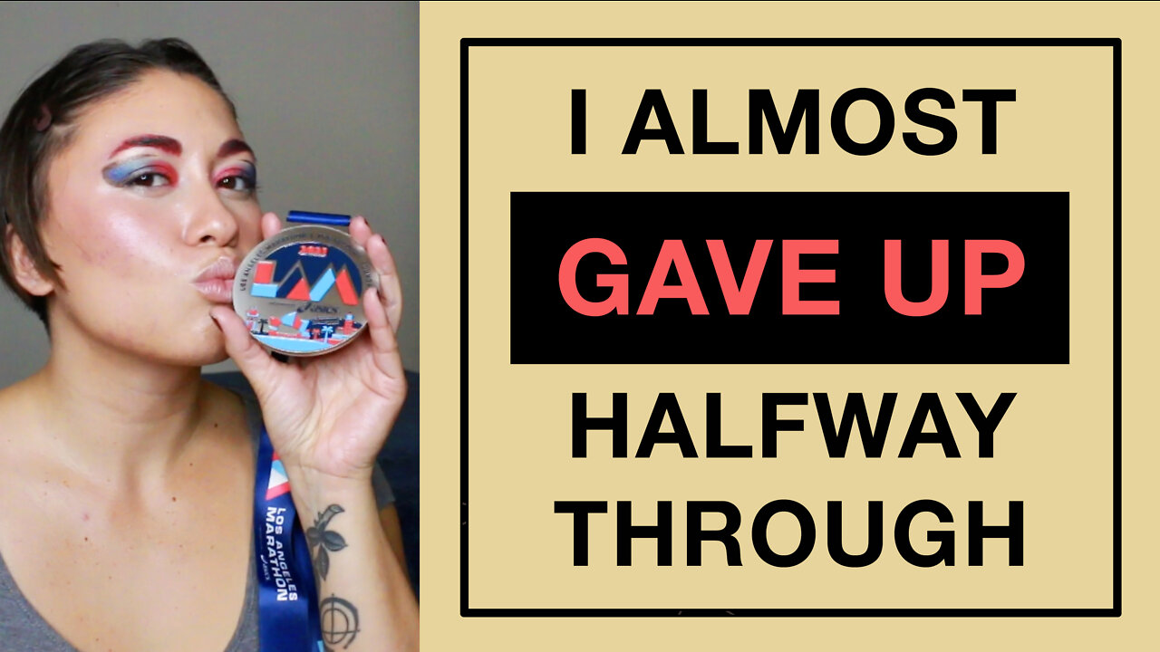 RUNNING MY FIRST MARATHON and why YOU should challenge yourself! [PART ONE]