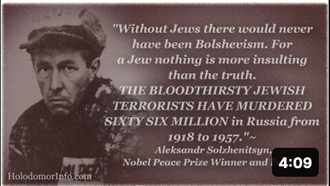 Antisemitism and Hate Speech Laws Played Major Role in the Christian Holocaust of Bolshevik Russia