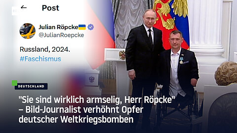 Bild-Journalist verhöhnt Opfer deutscher Weltkriegsbomben