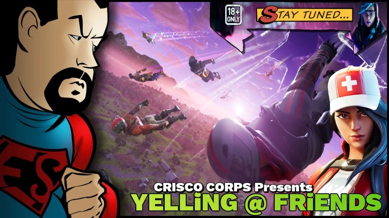 Fat Steven #Fortnite YELLiNG @ FRiENDS #Live #NewItem