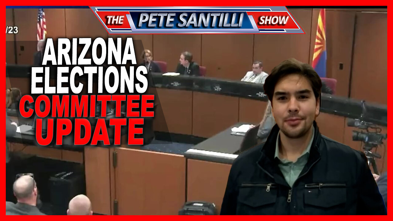 Jordan Conradson Gives an Update on the Arizona 2022 Elections Senate Committee Hearing