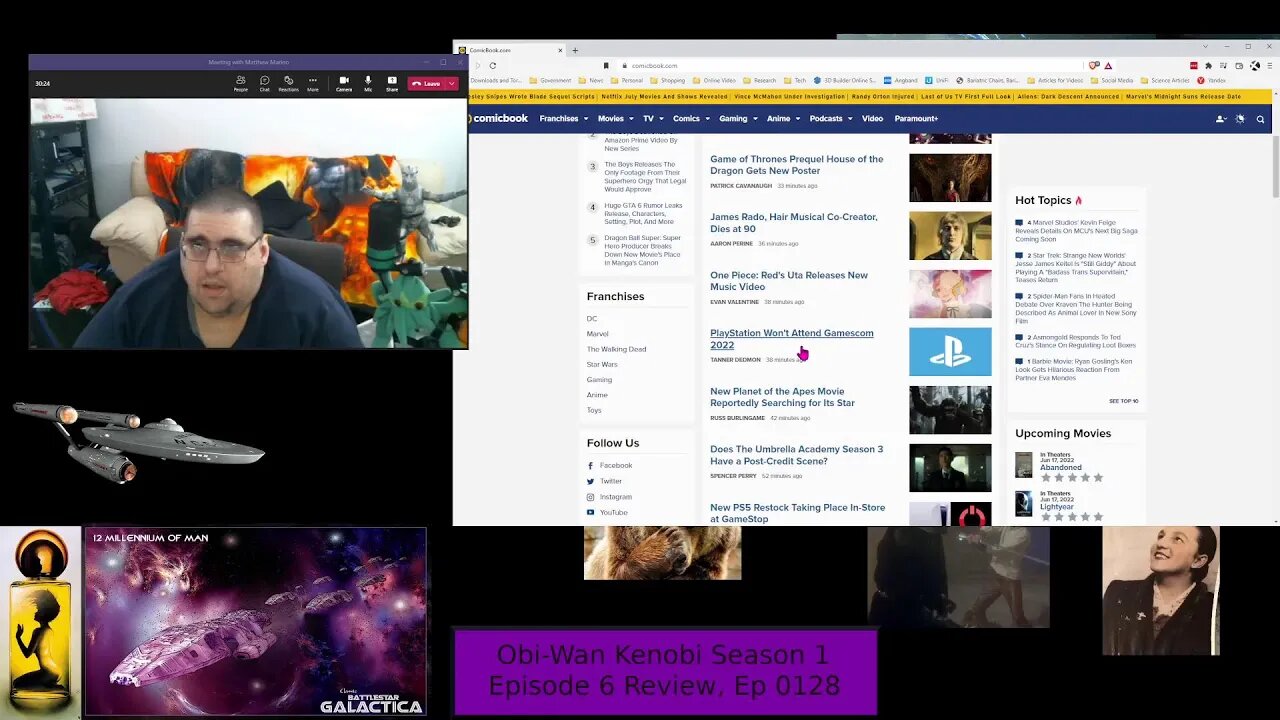 2nd Test Livestream - Entertainment News Talk