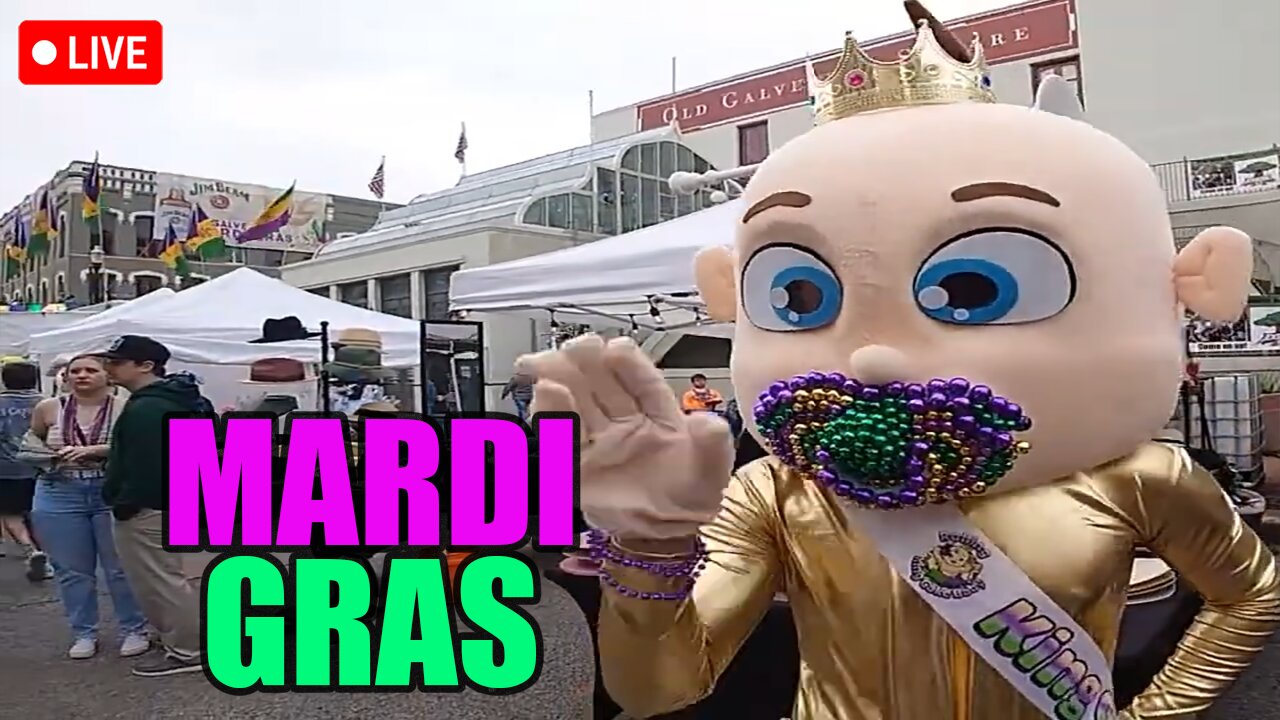 Live from Mardi Gras Galveston, TX w/Adam Beta