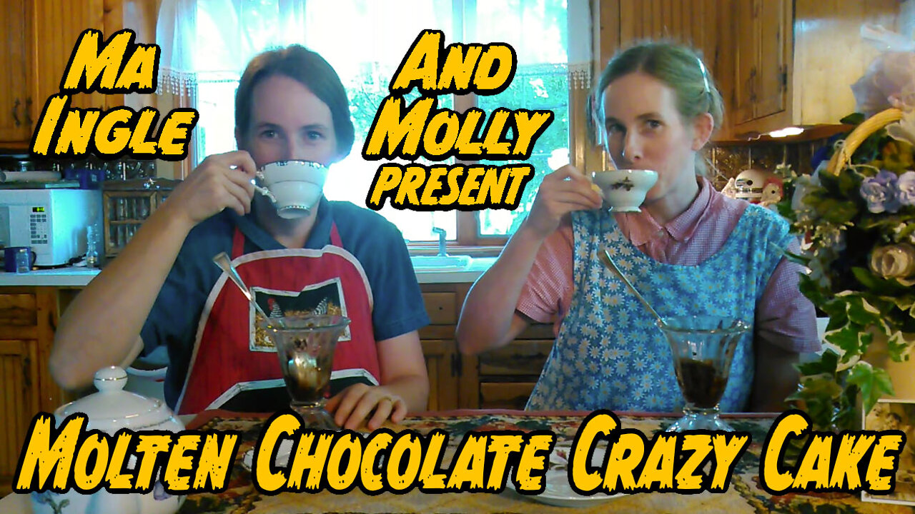 Ma Ingle Presents: Molten Chocolate Crazy Cake!