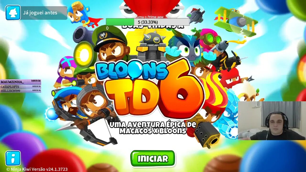 (BloonsTD)Primeiras impressões e vendo como é esse TD