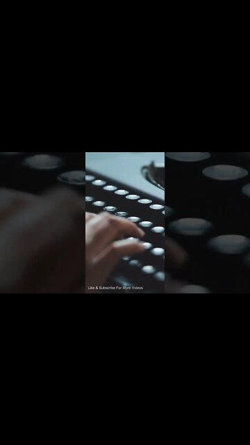 The best ASMR video | Typewriter | #shorts