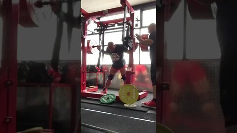 Eric Lilliebridge 365kg easy SQUAT #Shorts