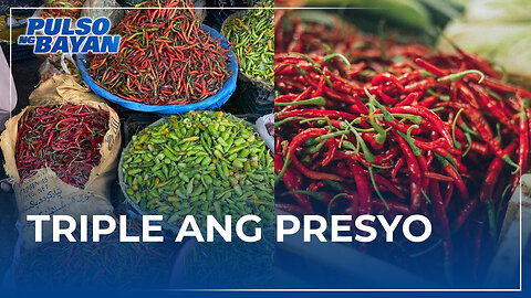 Presyo ng siling labuyo sa ilang pamilihan sa Metro Manila, triple ang itinaas