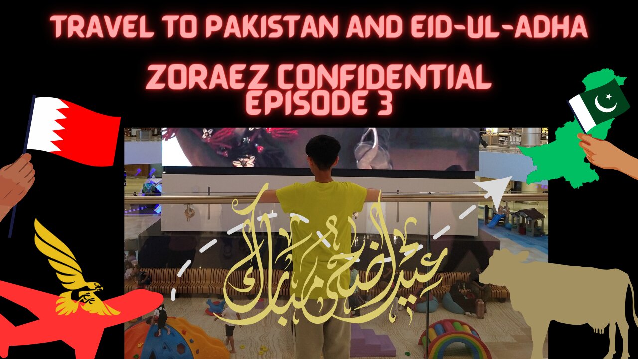 TRAVEL TO PAKISTAN AND EID-UL-ADHA | Zoraez Confidential Ep 3