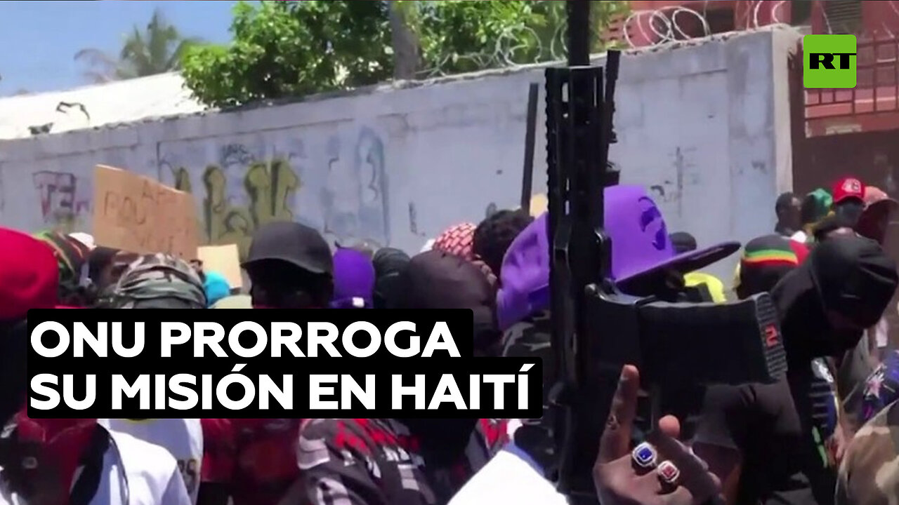 El Consejo de Seguridad de la ONU prorroga su misión en Haití