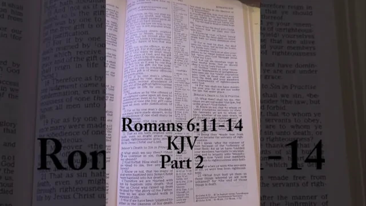 Living Free from Sin Part 2 #shorts #romans #wordofgod #wordsofwisdom #truth #christianity #kjv