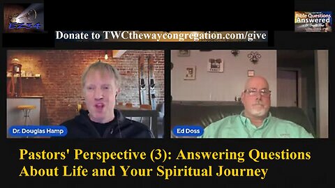 Pastors' Perspective (3): Answering Questions About Life and Your Spiritual Journey