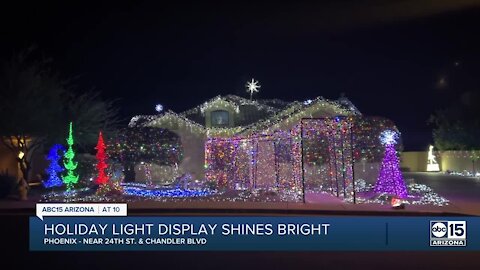 Ahwatukee home lit with 75,000 twinkling lights