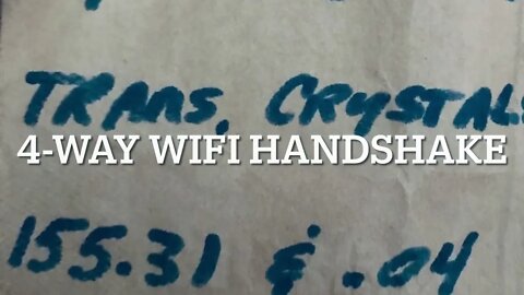 4-way WiFi handshake denoted #boycott911