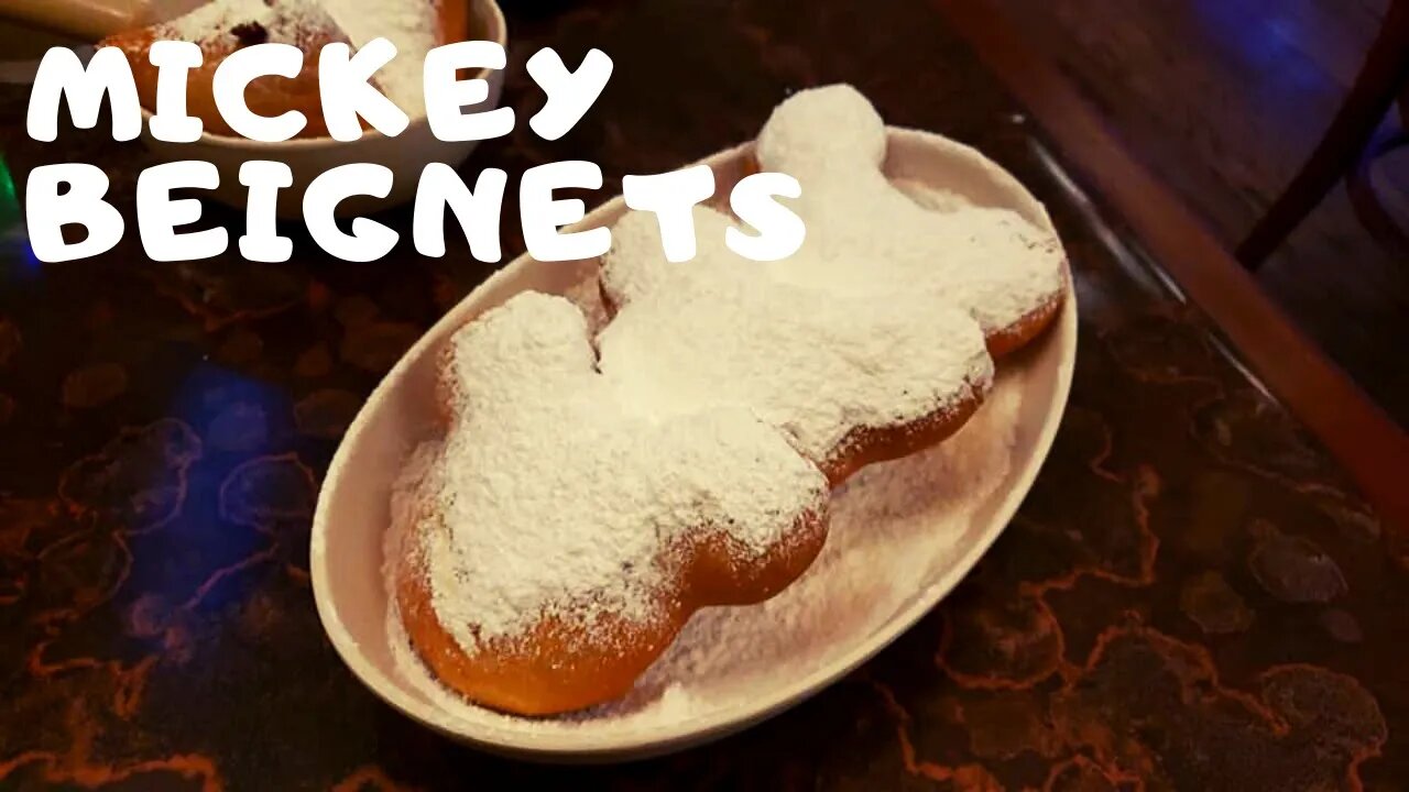 Mickey Beignets Disney World's Port Orleans French Quarter