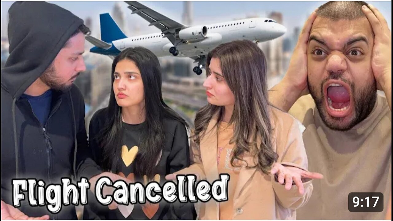 Dubai Flight Cancelled | Ducky Bhai