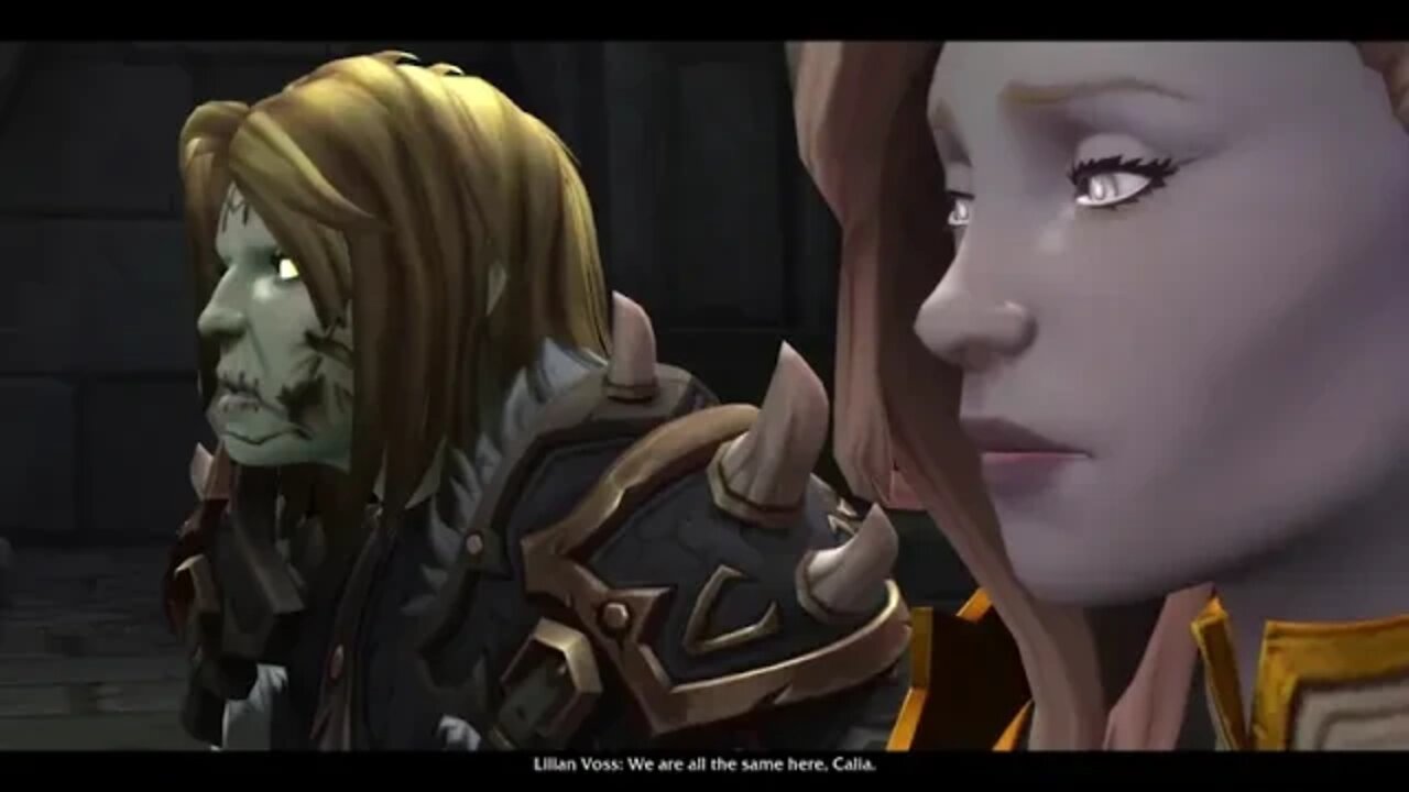 Calia Menethil and Lillian Voss Cinematic 9.2.5
