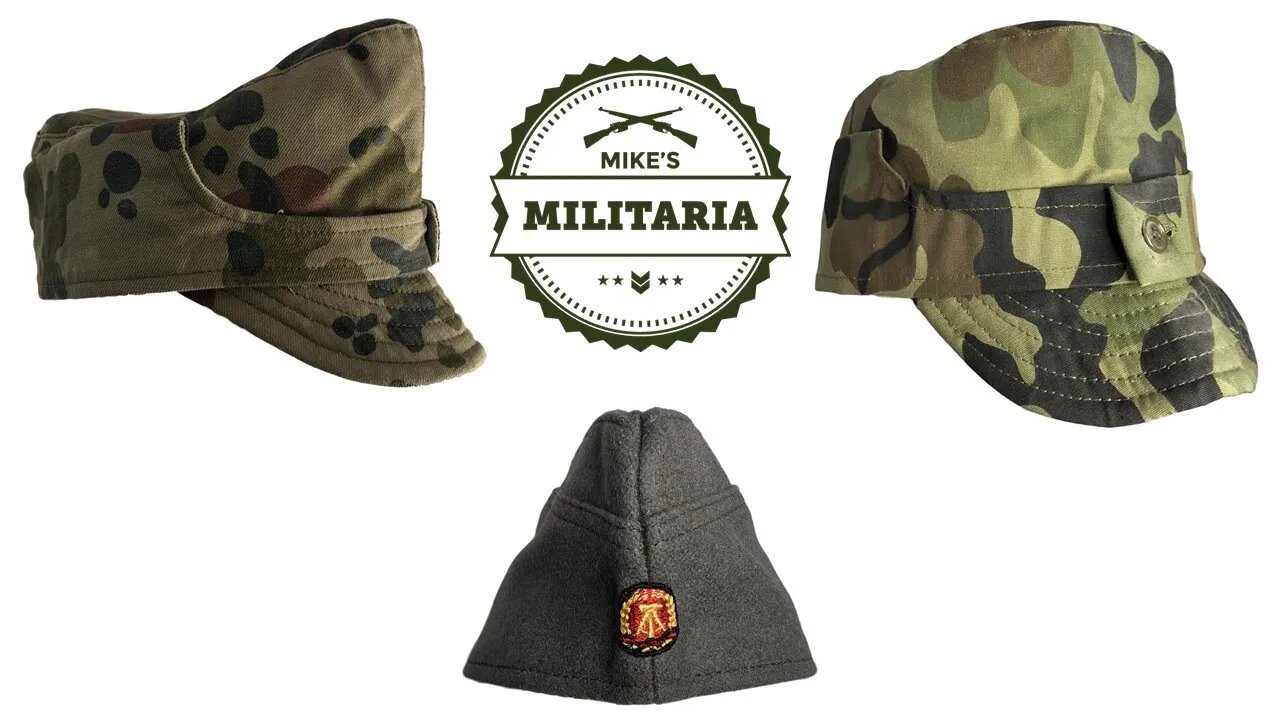 NEW ITEMS at Mike's Militaria! Romanian Field Caps, East German Wool Overseas Caps.