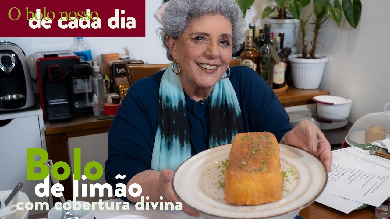 DIVINO BOLO DE LIMÃO... uma delícia de verdade