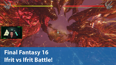Ifrit vs Ifrit Battle! | Final Fantasy 16 Episode 04 | Let's Play on PS5 Pro