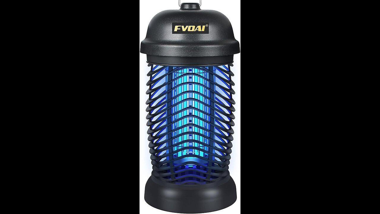 FVOAI Bug Zapper Outdoor, Electronic Mosquito Zapper Fly Zapper for Outdoor and Indoor